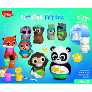Set de plâtres - Maped Plaster Friends Grand set (5+ ans) Set de plâtres - Maped Plaster Friends Grand set (5+ ans)