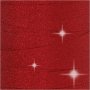 Cordon cadeau - rouge - paillettes - 100 m