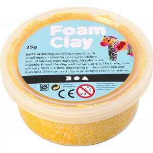 Foam Clay® - jaune - 35 g Foam Clay® - jaune - 35 g