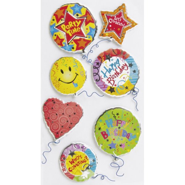 Mlange d\\\'autocollants - Anniversaire 2