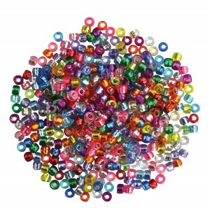 Perles du Congo Deluxe Argent 9 mm - 300 pcs Perles du Congo Deluxe Argent 9 mm - 300 pcs