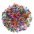 Perles du Congo Deluxe Argent 9 mm - 300 pcs Perles du Congo Deluxe Argent 9 mm - 300 pcs