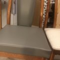 Image client Tissu d'ameublement Vinyle / Similicuir Gris moyen - 140 cm