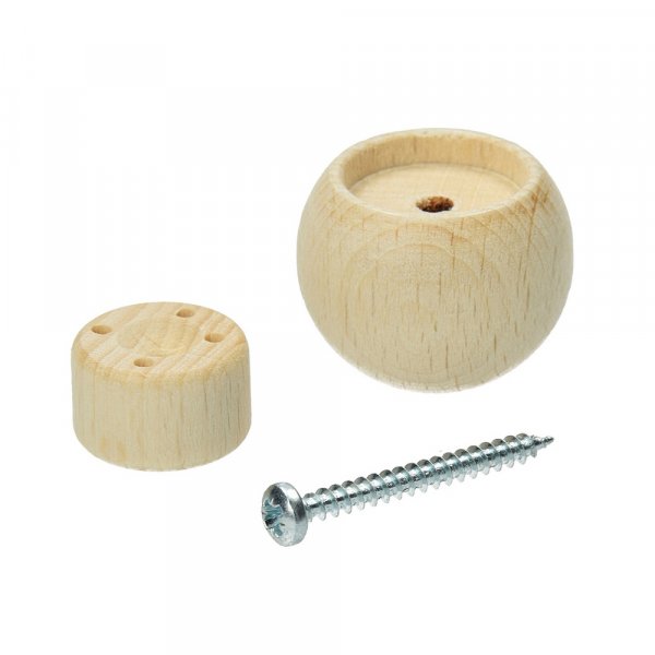 Manche en bois pour 4 aiguilles  feutrer - 1 pc. 3 pices non assembles