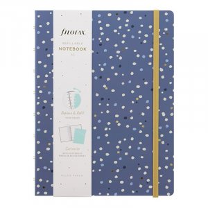 Carnet Filofax A5 - Indigo Neige Carnet Filofax A5 - Indigo Neige