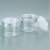 Récipient en plastique ø 3,9 cm x 3,3 cm - rond transparent, bouchon à vis Récipient en plastique ø 3,9 cm x 3,3 cm - rond transparent, bouchon à vis