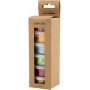 Argile paillete, couleurs mlanges, 6x20 ml