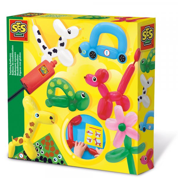 Ballons figurines avec accessoires