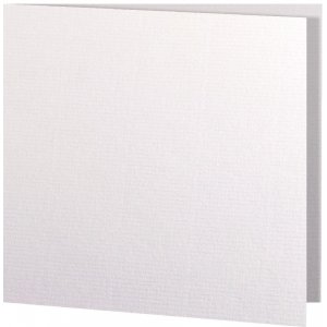Cartes Doubles Carrées Papperix - Paquet de 5 - Blanc Cartes Doubles Carrées Papperix - Paquet de 5 - Blanc
