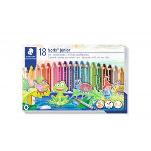 Crayons pour enfants Noris Junior 3 en 1 - 18 crayons Crayons pour enfants Noris Junior 3 en 1 - 18 crayons
