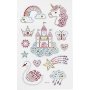 Stickers diamants - licornes