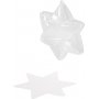 toile dcorative - transparente - 5 pcs