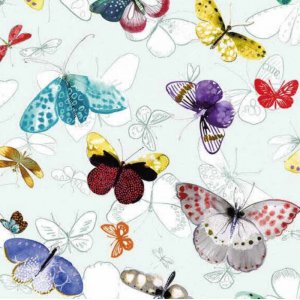 Papillons élégants en toile cirée Papillons élégants en toile cirée