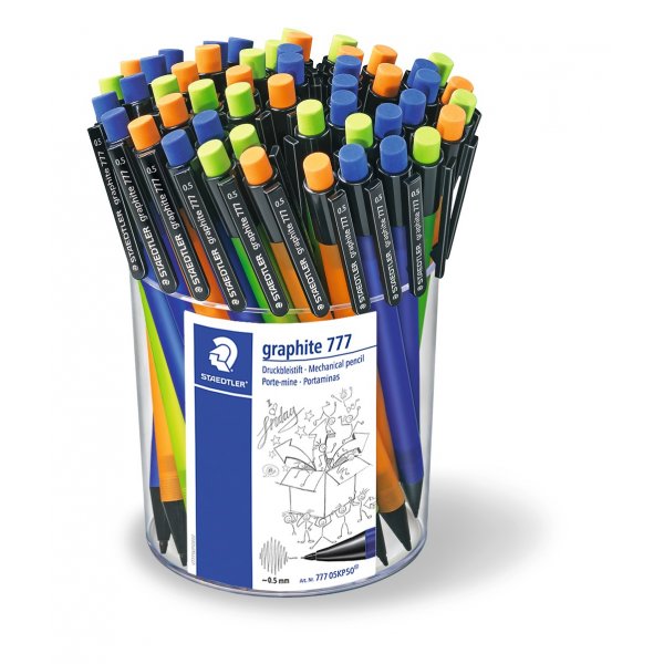 Stylo  bille graphite 777 0,5 mm - paquet de 50