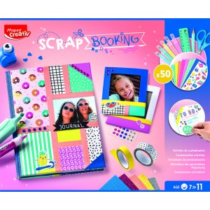 Set de loisirs créatifs - Maped - Scrapbooking principalement (7+ ans) Set de loisirs créatifs - Maped - Scrapbooking principalement (7+ ans)