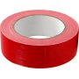 Ruban textile - rouge - 25 m