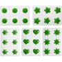 Formes de bougies - bougies flottantes - Fleur - coeur - soleil - toile - ronde