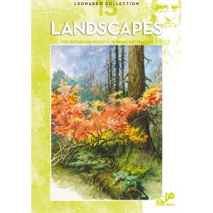 Livre littérature Leonardo-n ° 15 paysages Livre littérature Leonardo-n ° 15 paysages