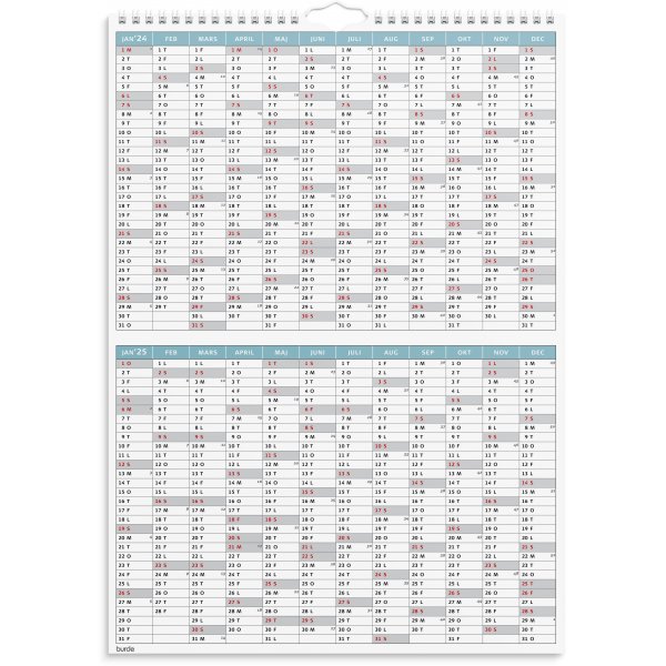 Calendrier familial 24/25 - Autocollants