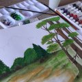 Image client Peinture aquarelle 12 ml - 24 couleurs
