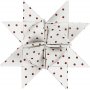 Bandes toiles - rouge - blanc - 6,5+11,5 cm - 60 bandes