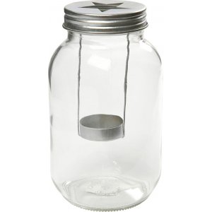 Lanterne avec étoile découpée Lanterne avec étoile découpée