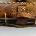 Image client Morceaux de cuir 1 kg - Marron