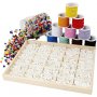 Perles lettres sur bracelets - Fixes pour env. 80 bracelets