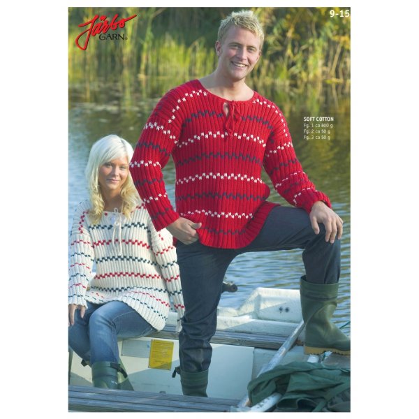 Patron tricot - Pull en maille ctele 3