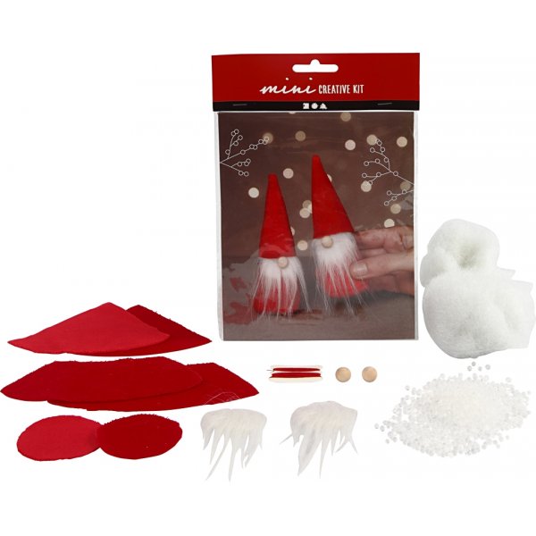 Mini Kit DIY - rouge - Pères Noël Mini Kit DIY - rouge - Pères Noël