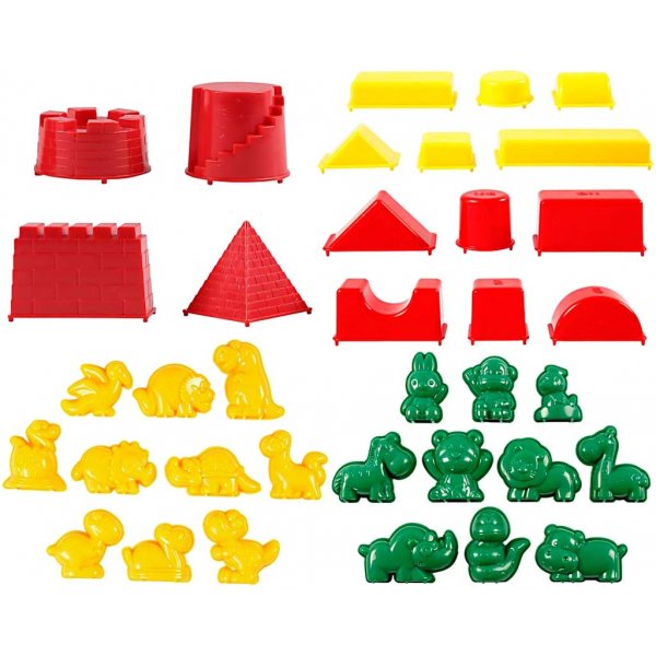 Moules  sable - 36 pcs