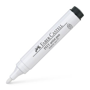 Stylo à dessin PITT Artist Bullet 2.5mm - 101 Blanc Stylo à dessin PITT Artist Bullet 2.5mm - 101 Blanc