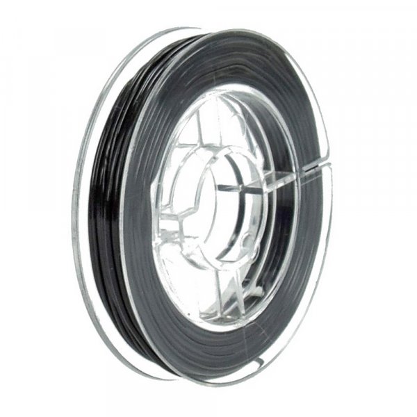 Fil élastique 1 mm - noir 5 m