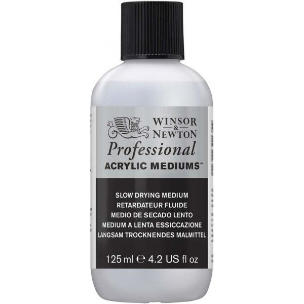 Mdium acrylique W&N Professional - Mdium de schage (Temps de schage plus long)