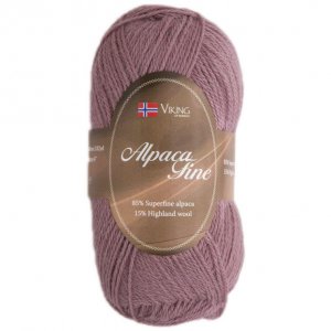 Fil Viking Alpaca Fine 50g - Rose (662) Fil Viking Alpaca Fine 50g - Rose (662)