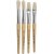 Brosses pour enfants - en bois - 4 pcs Brosses pour enfants - en bois - 4 pcs
