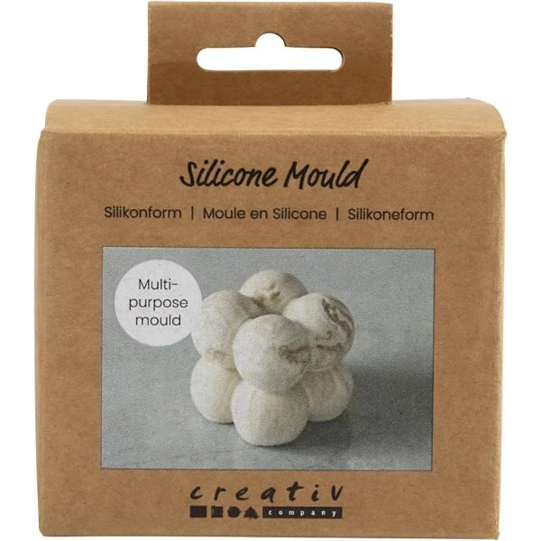Moule en silicone - Carr  bulles