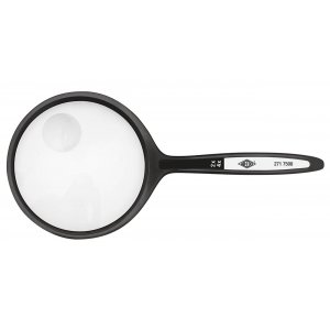 Loupe 6,35 cm - Grossissement 2x et 4x