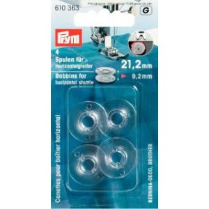 Bobine de machine à coudre pour navette horizontale 21.2 4pcs Bobine de machine à coudre pour navette horizontale 21.2 4pcs