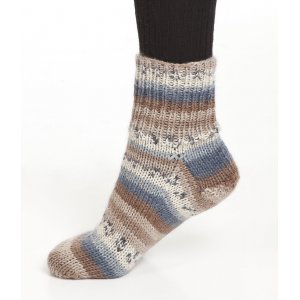 Fil Viking Raggen 150g - Bleu/marron/naturel (719) Fil Viking Raggen 150g - Bleu/marron/naturel (719)
