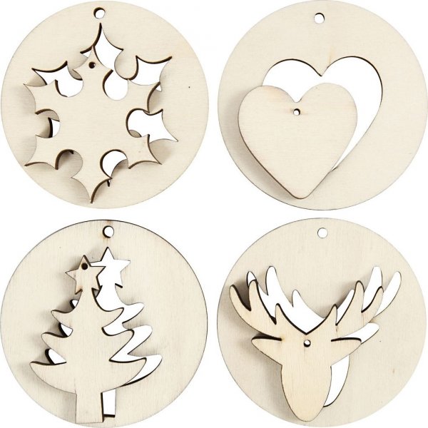 Pendentifs 2en1 - 8 pcs