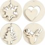 Pendentifs 2en1 - 8 pcs