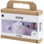 Mini Kit DIY Couture, couleurs mlanges, Monstre