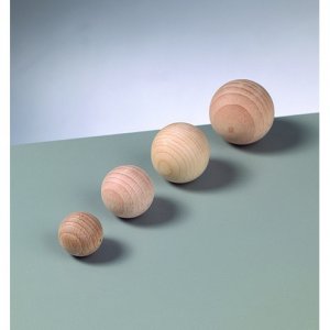 Boules en bois non traité - sans trous (plusieurs tailles disponibles) Boules en bois non traité - sans trous (plusieurs tailles disponibles)