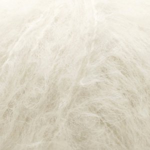 Fil DROPS Melody Uni Color - 50g - Naturel (01) Fil DROPS Melody Uni Color - 50g - Naturel (01)