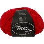 Fil de laine - rouge - 100 g