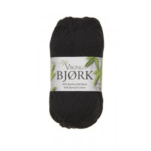 Fil Viking Bouleau 50g - Noir (503) Fil Viking Bouleau 50g - Noir (503)