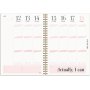 Calendrier 24/25 - Life Planner Rose A5