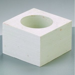 Cube en stéatite 6 x 6 x 4 cm - Bougeoir chauffant Cube en stéatite 6 x 6 x 4 cm - Bougeoir chauffant