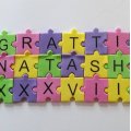Image client Puzzle lettres EVA